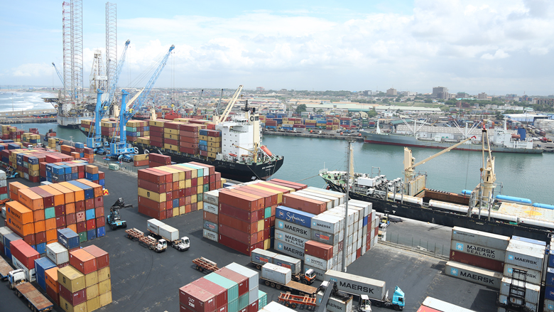 Terminal à conteneurs de Meridian Port Services, Ghana